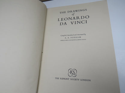 The Drawings of Leonardo Da Vinci Compiled, Introduced and Annotated by A.R.  Popham 1952 book image 4