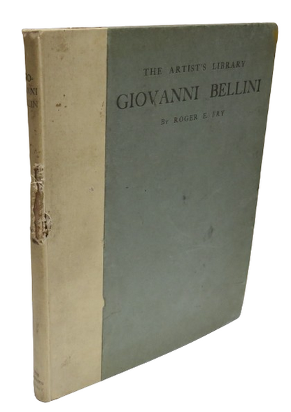 Giovanni Bellini By Roger E. Fry 1899 book front cover