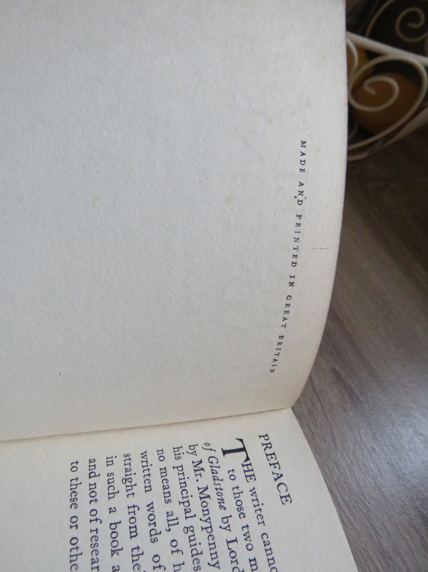 Disraeli & Gladstone A Due-Biographical Sketch By D. C. Somervell 1925