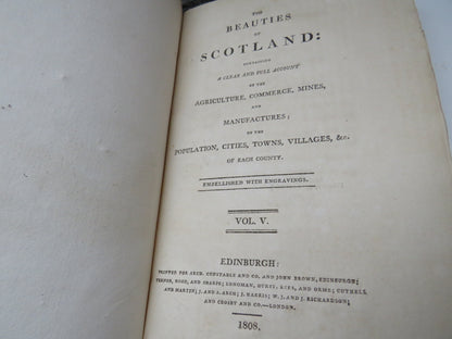 The Beauties of Scotland: Containing A Clear and Full Account of the Agriculture, Commerce, Mines an book image 14