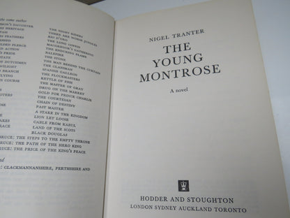 The Young Montrose A Novel By Nigel Tranter 1972 book image 3