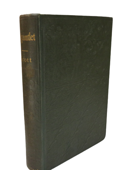 Redgauntlet A Tale of the Eighteenth Century By Sir Walter Scott 1897, Old Book book front cover