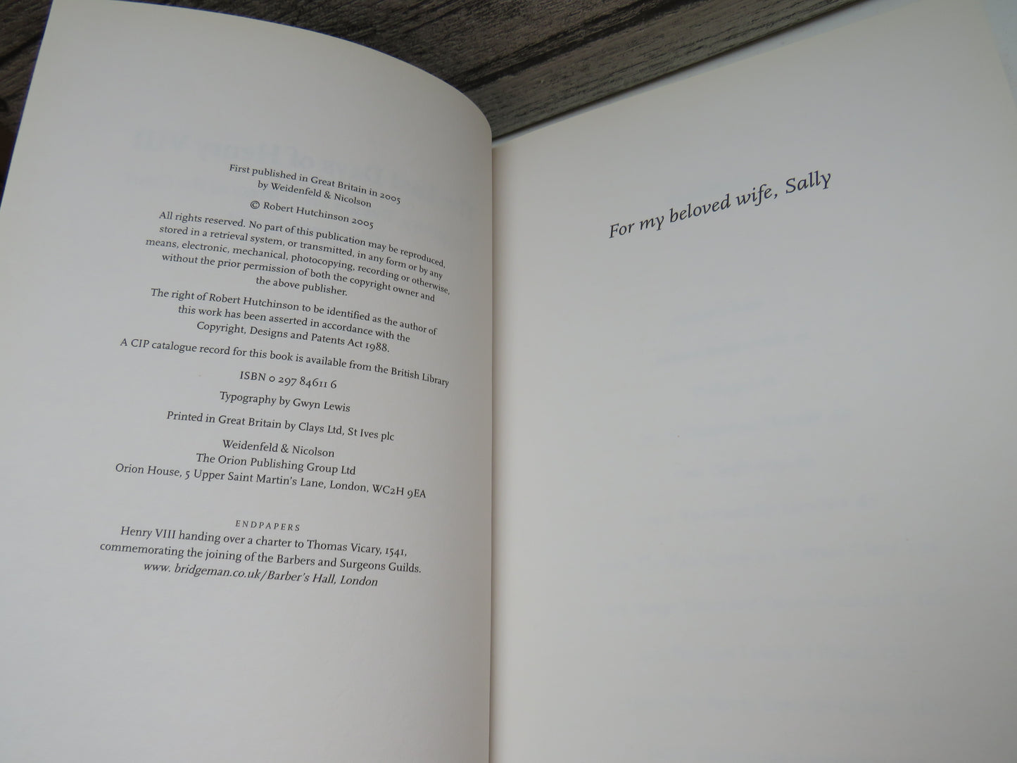 The Last Days of Henry VIII Conspiracy, Treason and Heresy At The Court of the Dying Tyrant By Robert Hutchinson 2005