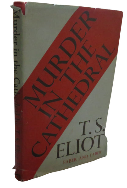 Murder In The Cathedral By T.S. Eliot 1948 book front cover