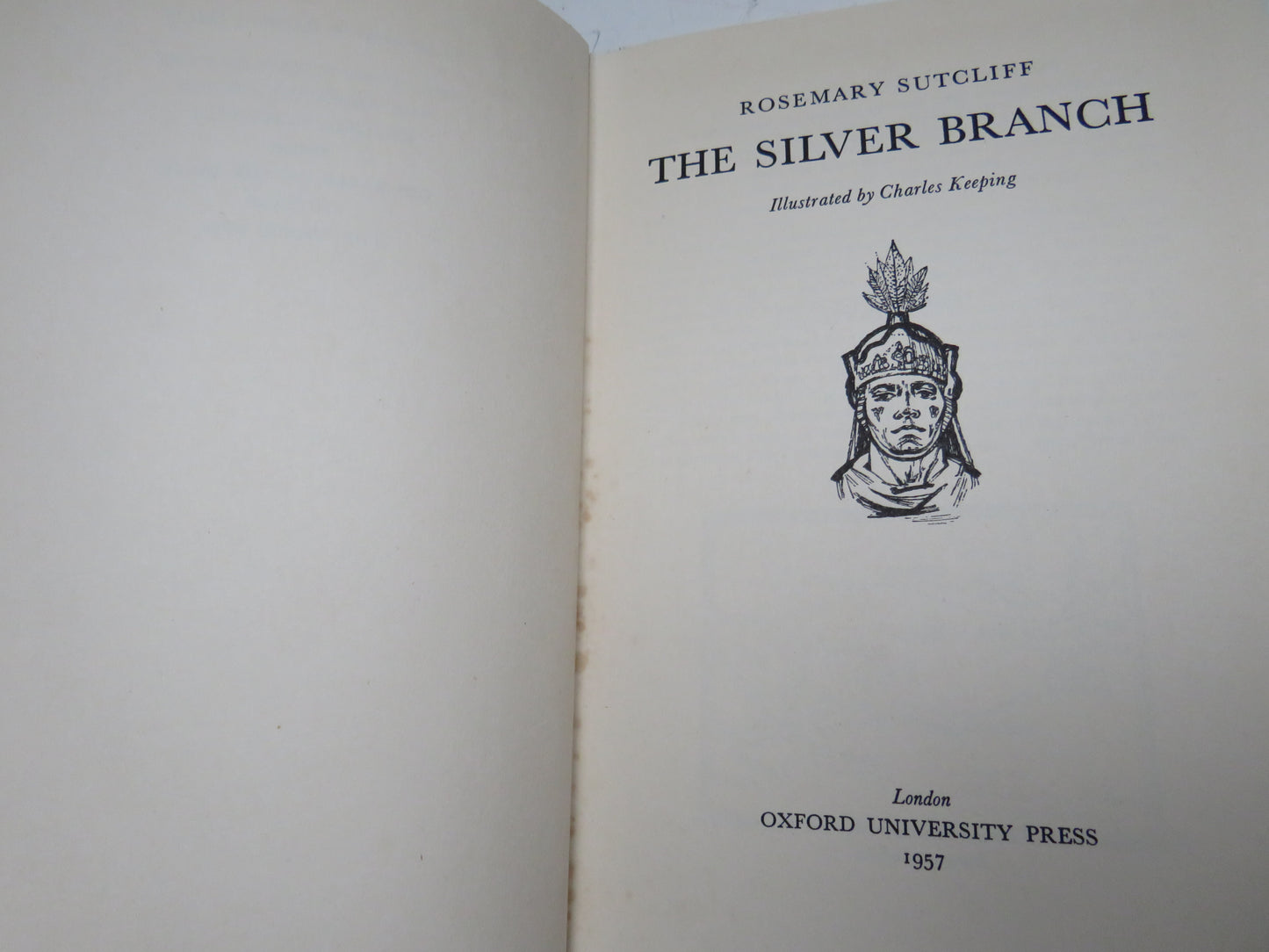 The Silver Branch by Rosemary Sutcliff, 1957, First Edition