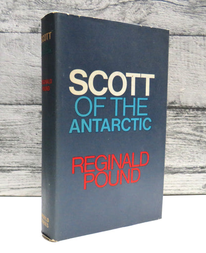 Scott of the Antarctic by Reginald Pound, 1968 book front cover