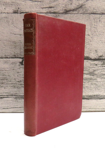 Four Portraits Studies of the 18th Century By Peter Quennell 1947 (Vintage Art History Book) book front cover