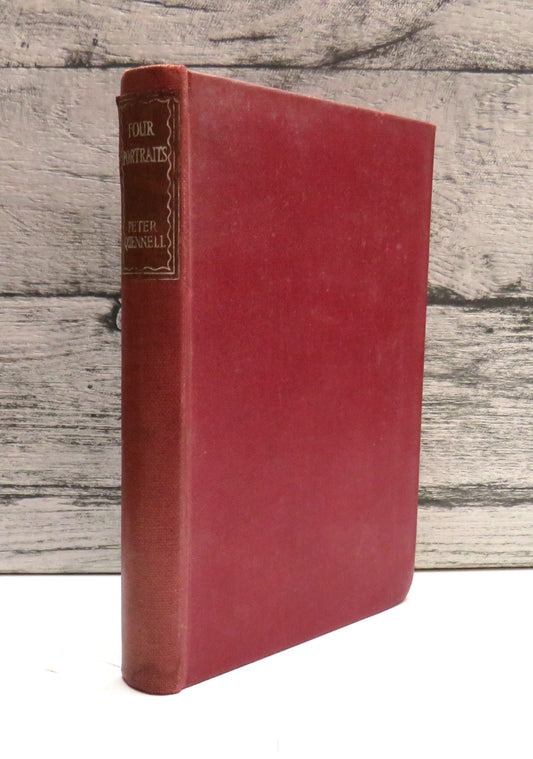 Four Portraits Studies of the 18th Century By Peter Quennell 1947 (Vintage Art History Book) book cover