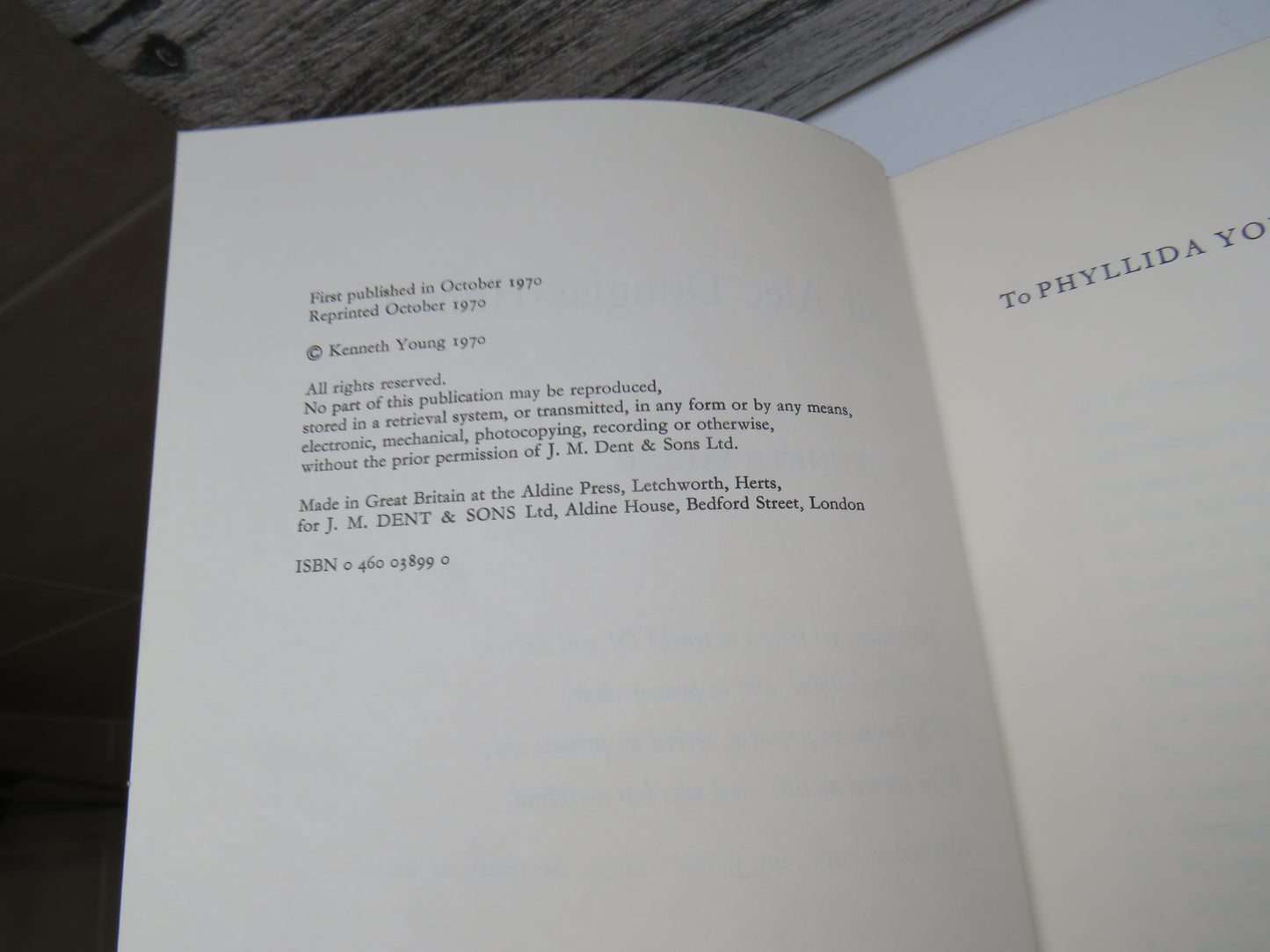 Sir Alec Douglas-Home By Kenneth Young 1970