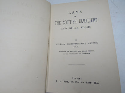 Lays of the Scottish Cavaliers and Other Poems by William Edmondstoune Aytoun book image 3