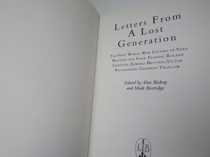 Letters From A Lost Generation The First World War Letters of Vera Brittain and Four Friends: Ronald book image 3
