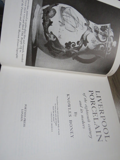 Liverpool Porcelain of the Eighteenth Century and Its Makers By Knowles Boney 1989 book image 3