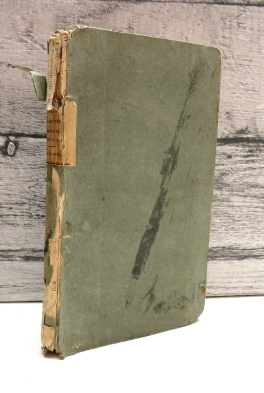 Character Essential To Success In Life: Addressed To Those Who Are Approaching Manhood By Isaac Taylor 1820 (Antique Self-Help Book) book cover