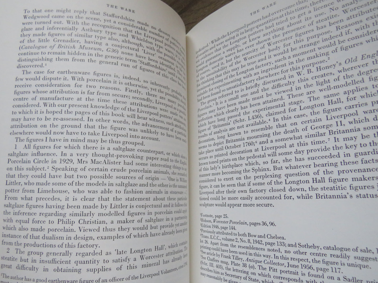 Liverpool Porcelain of the Eighteenth Century and Its Makers By Knowles Boney 1989