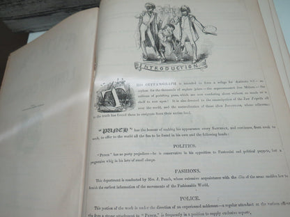 Punch Or The London Charivari Volume The First (July to December 1841)