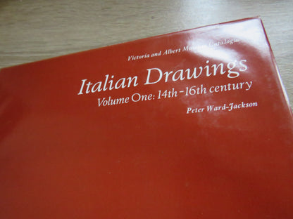 Italian Drawings Volume One 14th-16th Century & Volume Two: 17th-18th Century By Peter Ward-Jackson book image 3