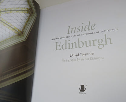 Inside Edinburgh, Discovering The Classic Interiors of Edinburgh by David Torrance 2010 book image 4