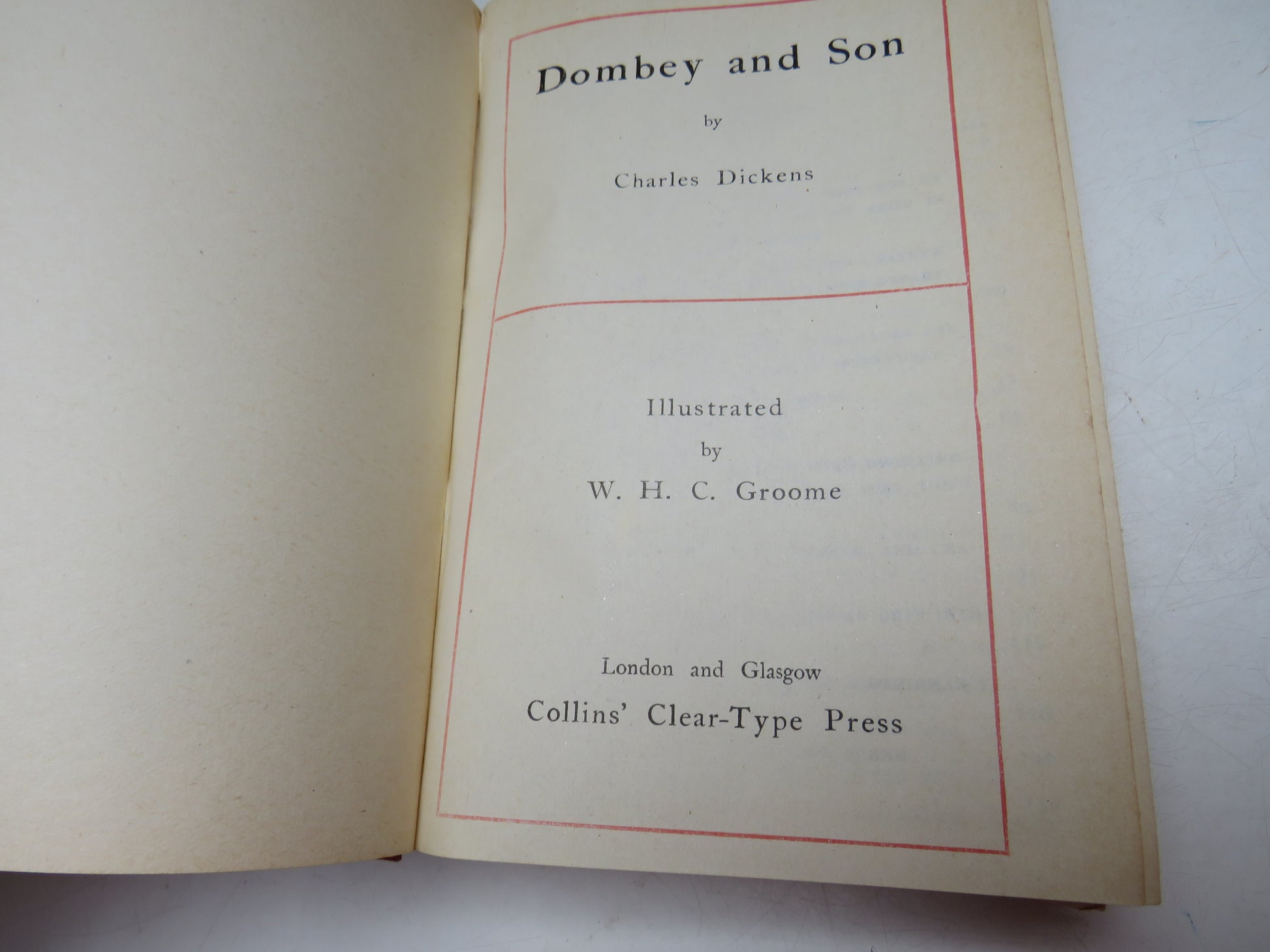 Dombey and Son By Charles Dickens Illustrated By W. H. C. Groome (Antique Classic Novel) book 3
