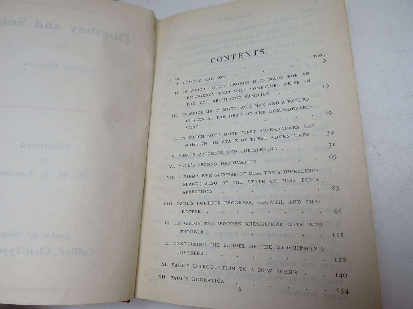 Dombey and Son By Charles Dickens Illustrated By W. H. C. Groome (Antique Classic Novel) book 4