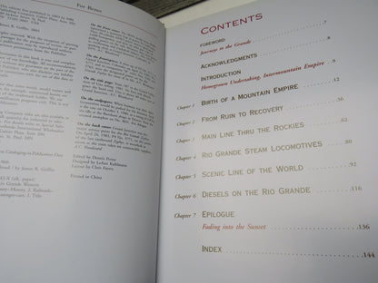 Rio Grande Railroad By James R. Griffin 2003 book image 4