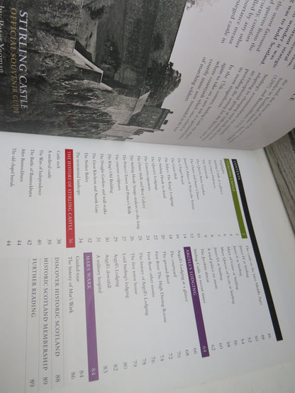 Stirling Castle Argyll's Lodging and Mar's Wark Official Souvenir Guide By Kirsty Owen
