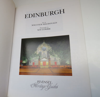 Edinburgh by Malcolm Macdonald 1995 book image 3