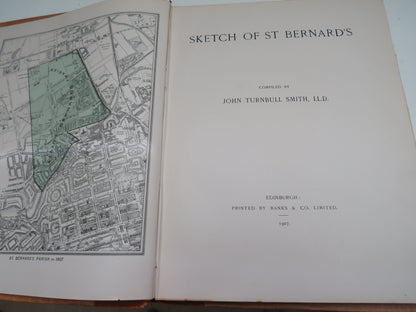 Sketch of St Bernard's Compiled By John Turnbull Smith 1907 book image 4