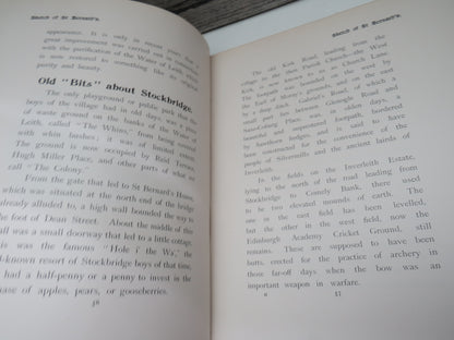 Sketch of St Bernard's Compiled By John Turnbull Smith 1907 book image 5