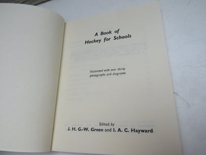 A Book of Hockey For Schools Illustrated With Over Thirty Photographs and Diagrams (Vintage Sports I book image 3