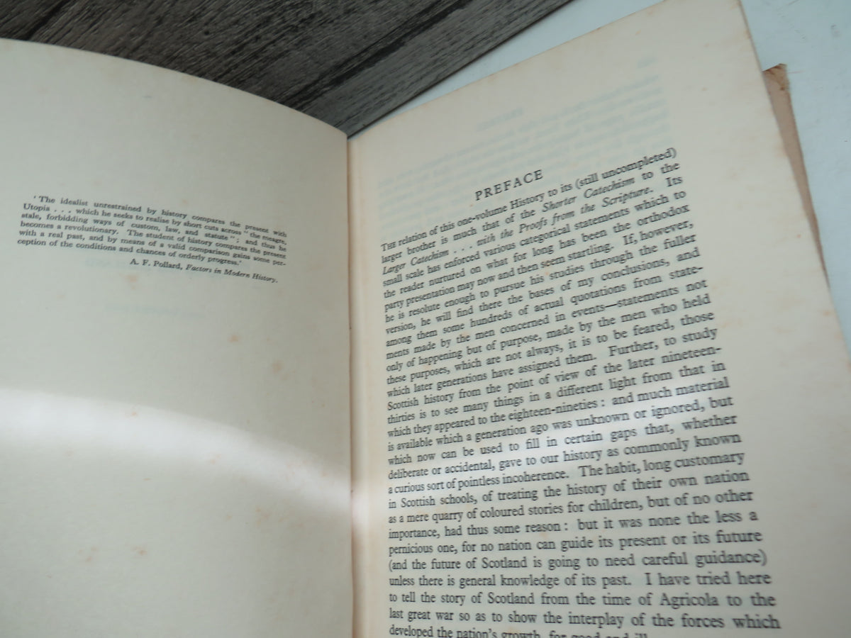 The Kingdom of Scotland A Short History By Agnes Mure Mackenzie 1940 book image 5