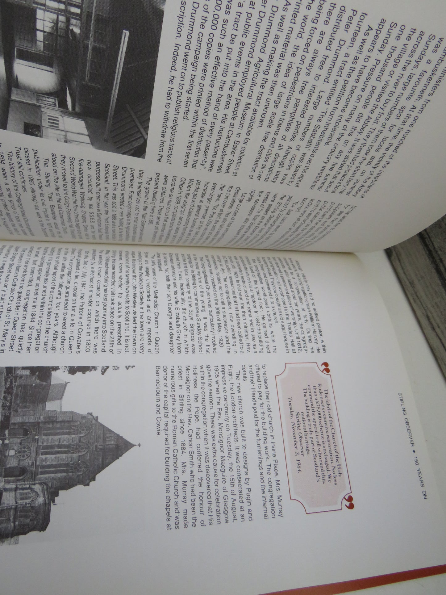 Stirling Observer 150 Years On by Bob McCutcheon, 1986