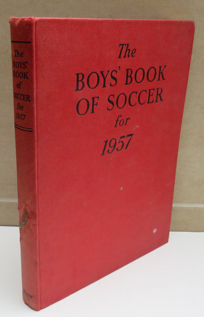 The Boys' Book of Soccer For 1957 Edited By Patrick Pringle book image 2