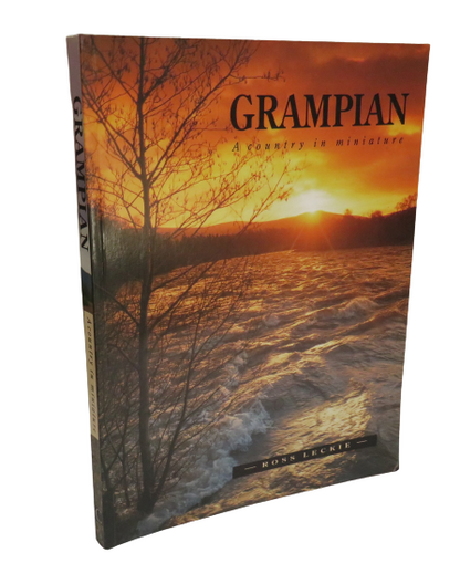 Grampian A Country in Miniature by Ross Leckie, 1991 book front cover
