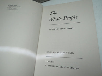 The Whale People By Roderick Haig-Brown 1962 book image 4