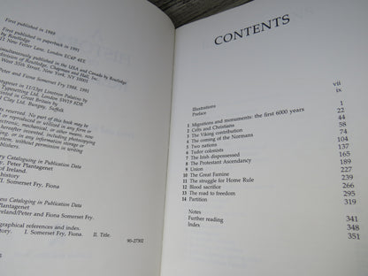 A History of Ireland By Peter and Fiona Somerset Fry 1991