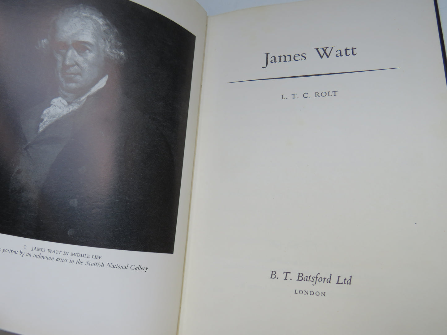 James Watt By L.T.C. Rolt 1962