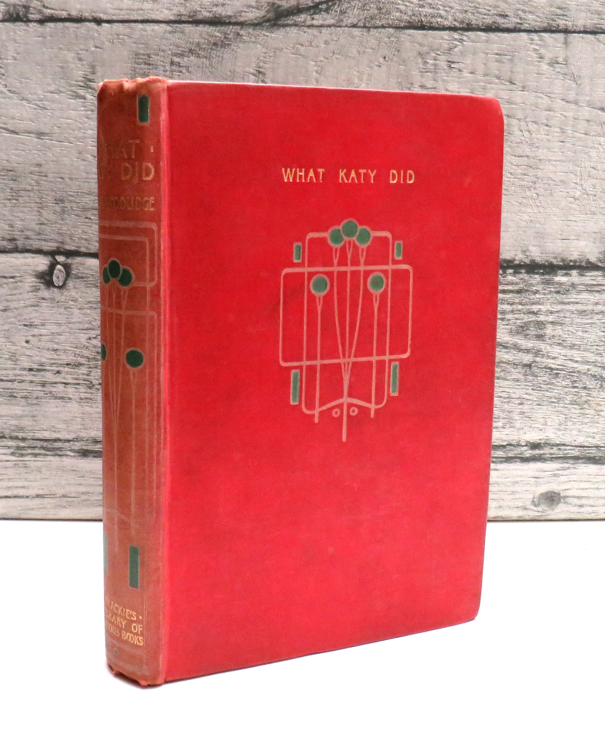 What Katy Did A Story By Susan Coolidge book front cover