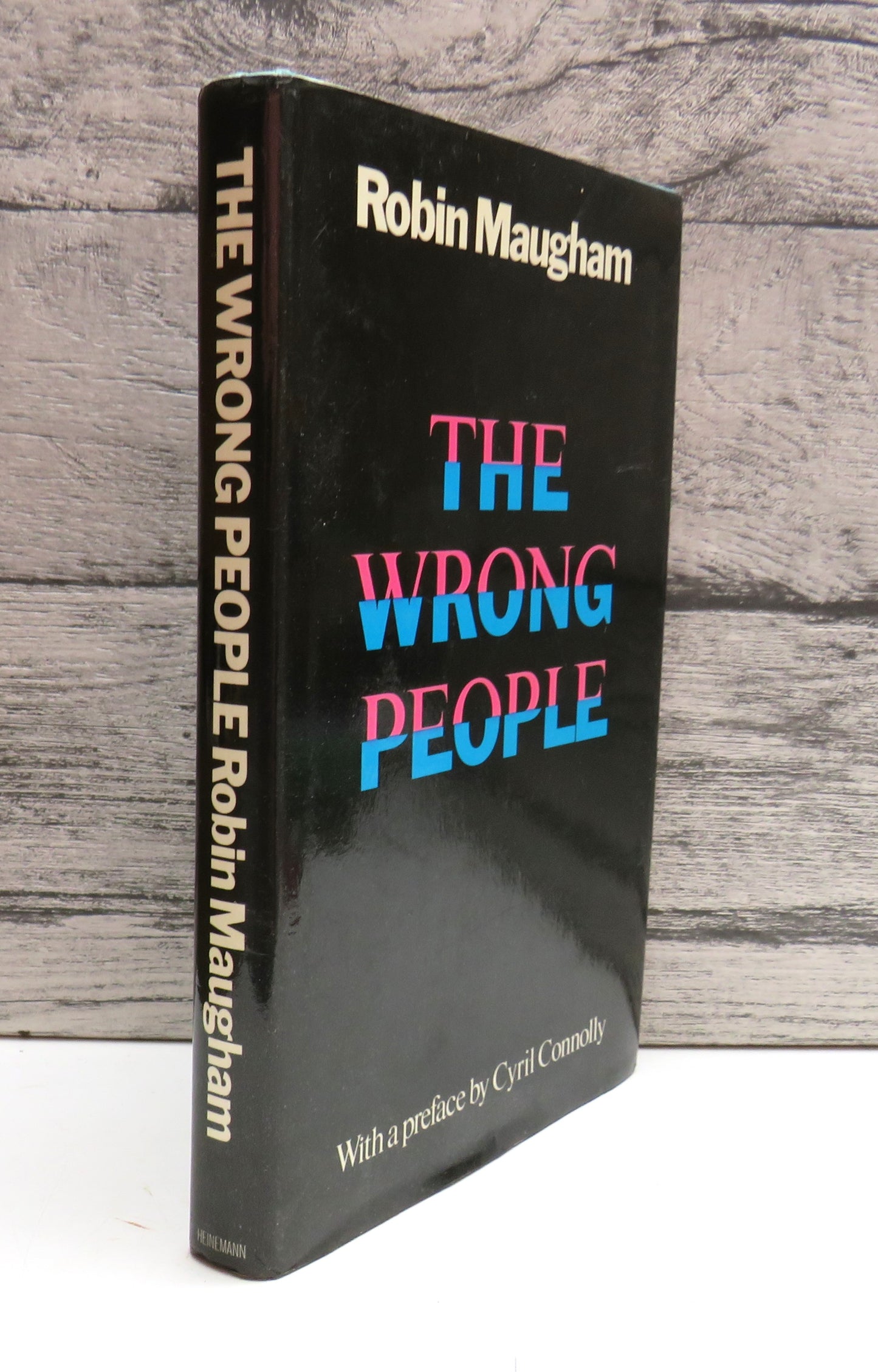 The Wrong People By Robin Maugham 1970 (Vintage Thriller Book) book cover