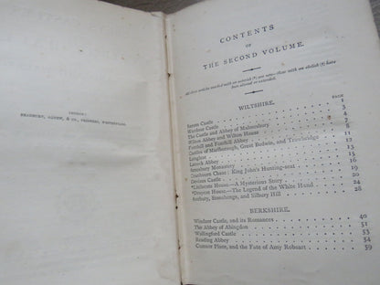 Abbeys, Castles and Ancient Halls of England and Wales Their Legendary Lore and Popular History By J book image 5