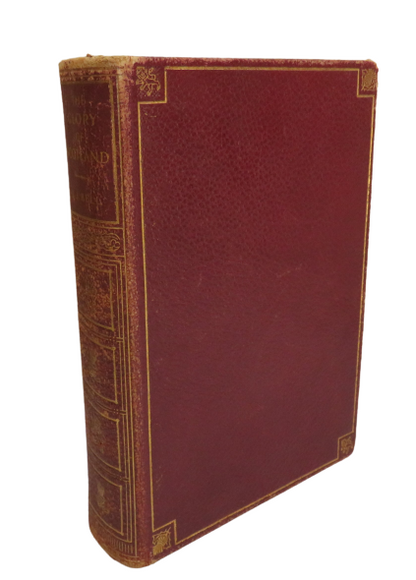 The Glory of Scotland by J. J. Bell, 1933 book front cover