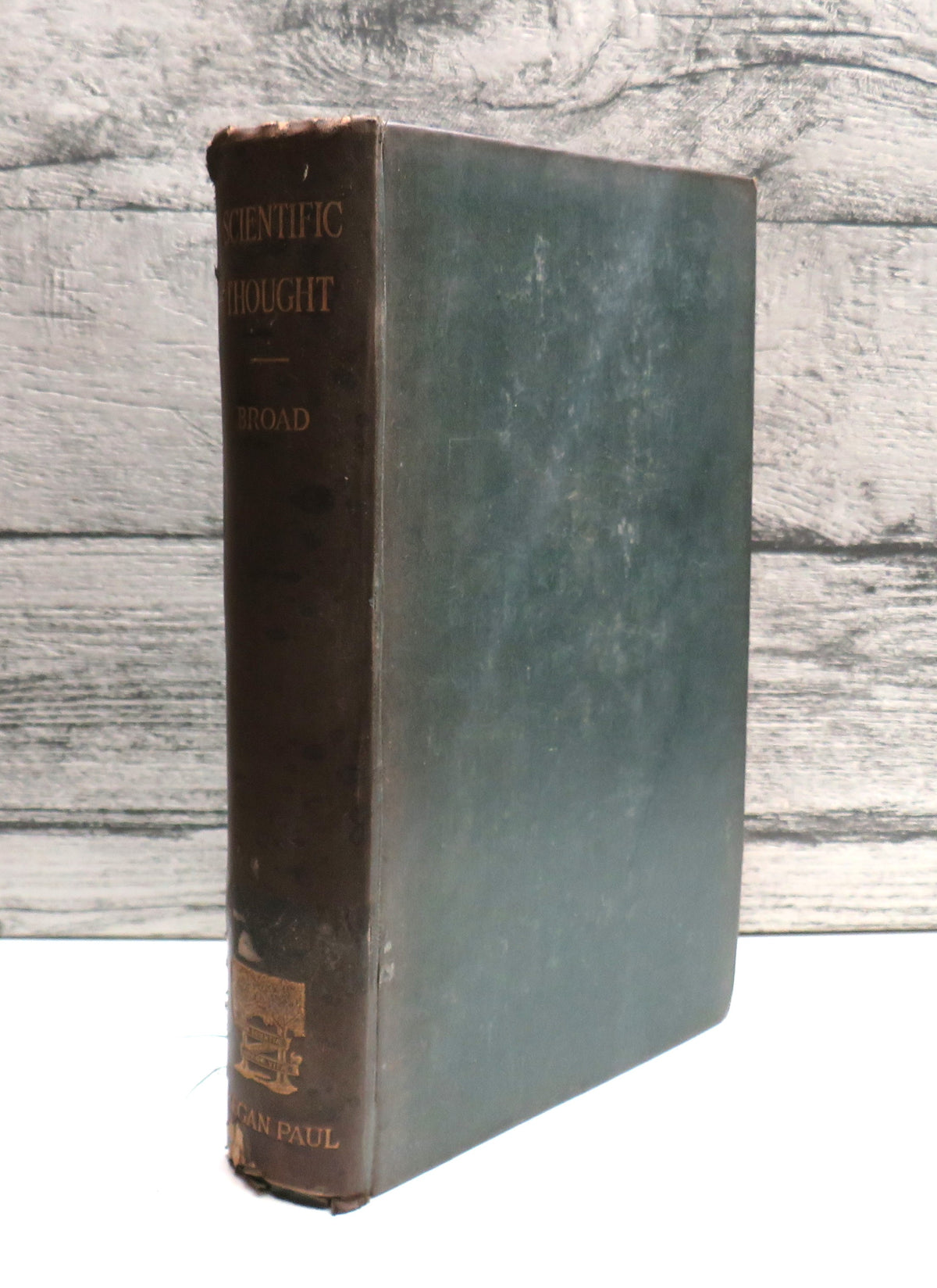 Scientific Thought BY C. D. Broad 1923 book front cover