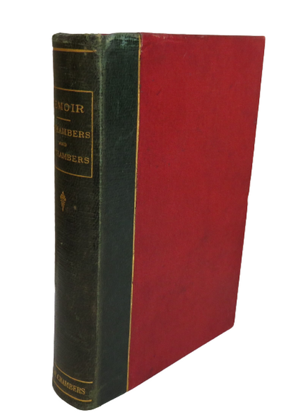 Memoir of Robert Chambers with Autobiographic Reminiscences of William Chambers, 1878 book front cover