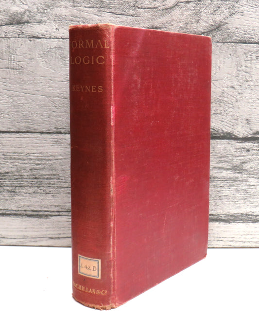 Studies and Exercises In Formal Logic By John Neville Keynes 1928