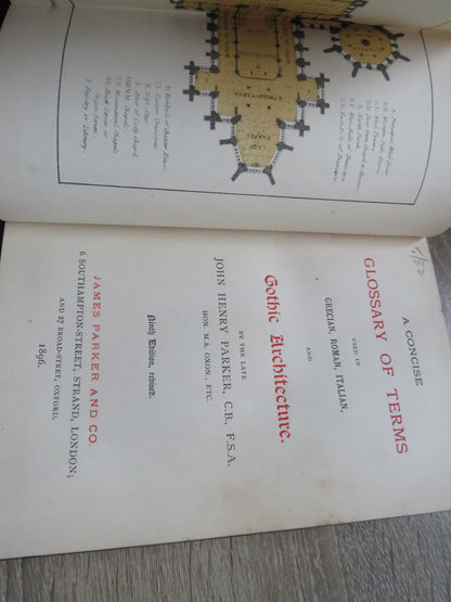 A Concise Glossary of Terms Used In Grecian, Roman, Italian and Gothic Architecture By The Late John book image 2
