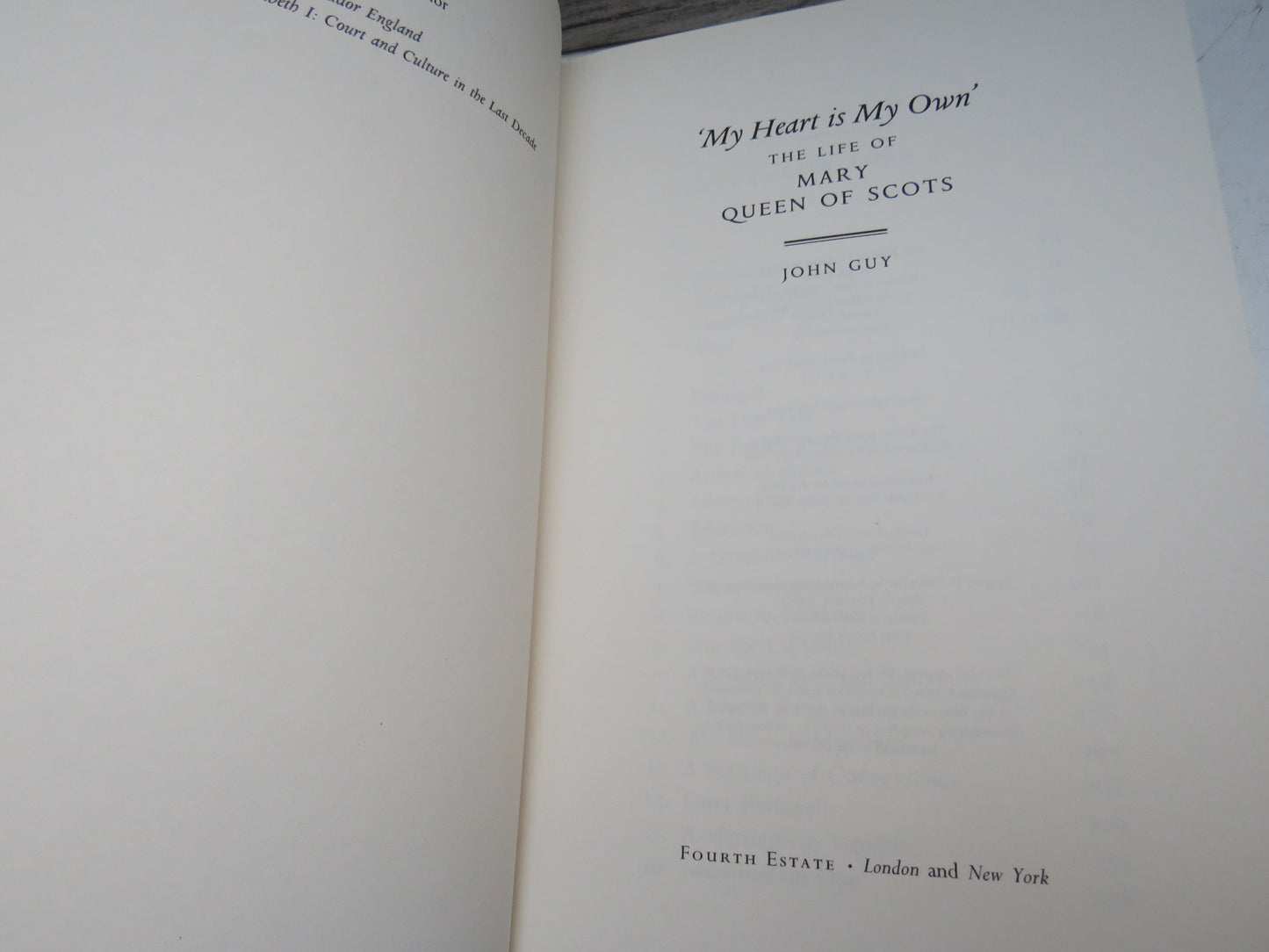 'My Heart Is My Own' The Life Of Mary Queen of Scots By John Guy 2004