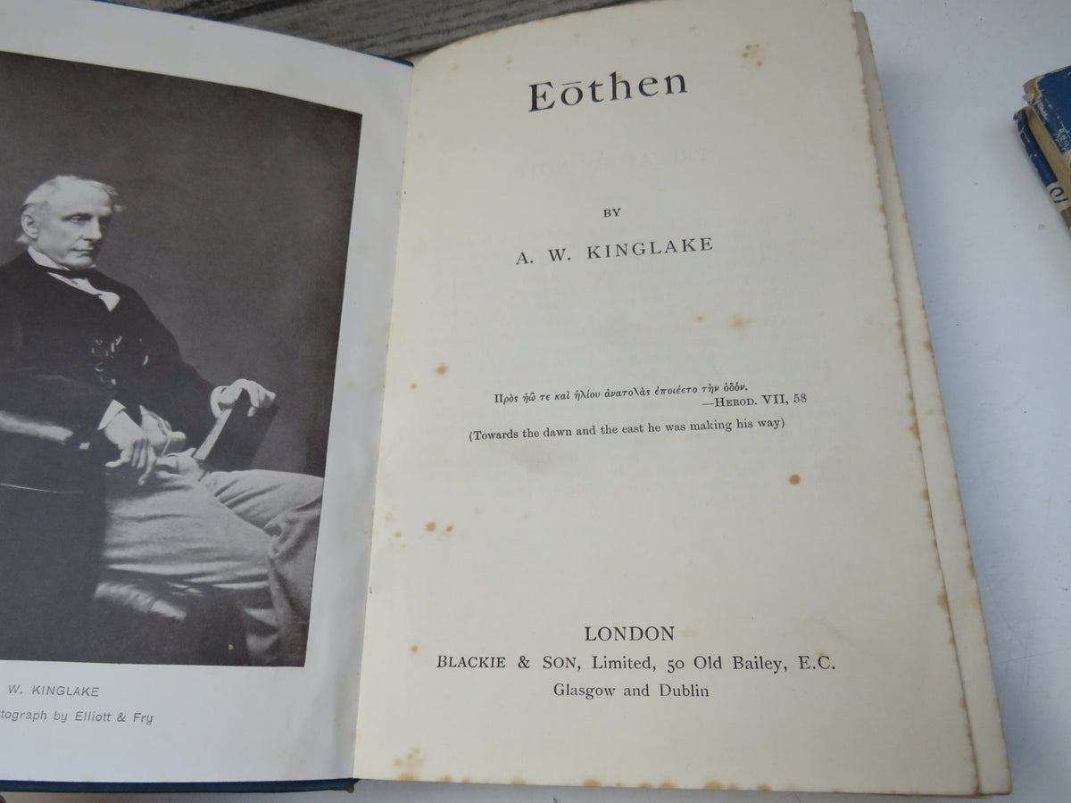 Eothen By A. W. Kinglake book image 4