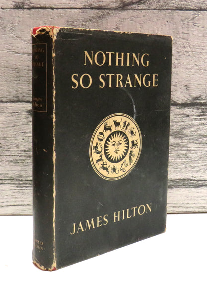 Nothing So Strange By James Hilton 1949 (Vintage Novel Book) book front cover