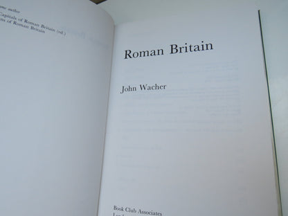Roman Britain By John Wacher 1978 book image 3