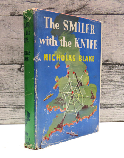 The Smiler With The Knife By Nicholas Blake 1950 (Vintage Mystery Book) book front cover