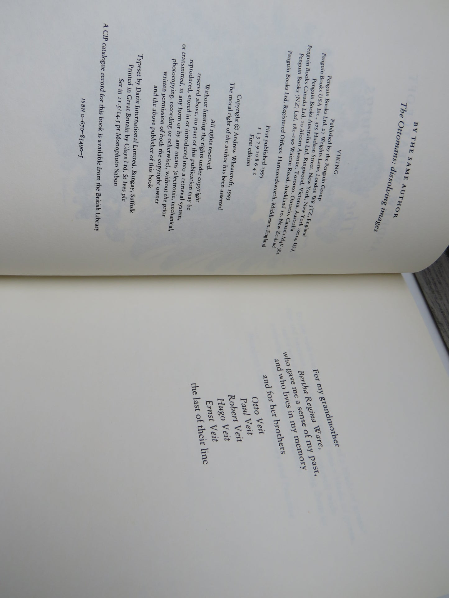 The Habsburgs Embodying Empire By Andrew Wheatcroft 1995
